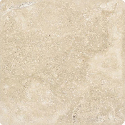 6 x 6 Tumbled Durango Travertine Tile.