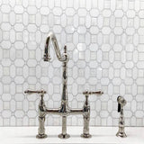 ALASKA ALASKAN PEARL Thassos/Shell Mosaic Tile