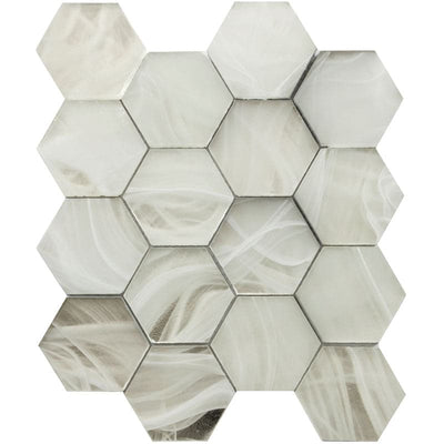 CLOUD 9 SILVER WHITE HEX