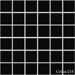 Cel Black  2 x 2 Pool Tile Series - TILE & MOSAIC DEPOT