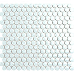 DAYLIGHT STARDUST PENNY ROUND MOSAIC TILE - TILE & MOSAIC DEPOT