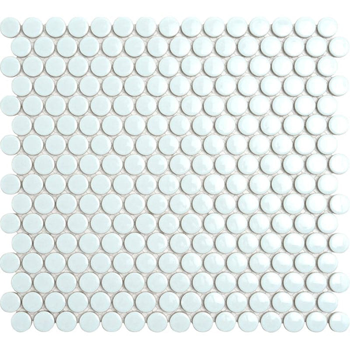 DAYLIGHT STARDUST PENNY ROUND MOSAIC TILE - TILE & MOSAIC DEPOT