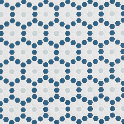 Coastal Dijon Geometro Glass Mosaic Collection.