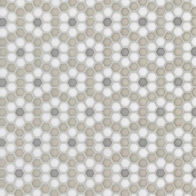 Country Dijon Geometro Glass Mosaic Collection.