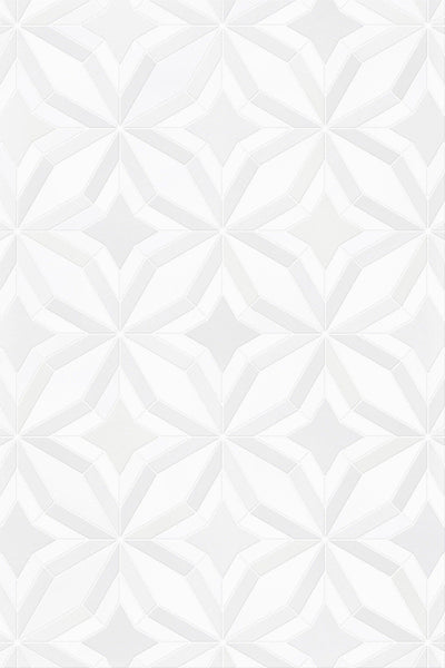 Thassos White Royal Pearl Marble Polished Mosaic Tile - TILE & MOSAIC DEPOT