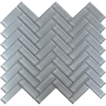 COLOR PALETTE GRAY CLOUD 1X3 HERRINGBONE GLOSS