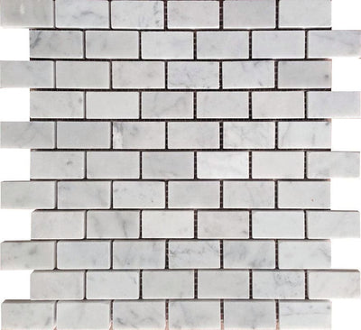 MARBELLA Carrara 1x2" honed