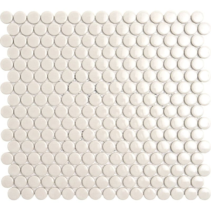 ROCK MOON PENNY ROUND MOSAIC TILE - TILE & MOSAIC DEPOT