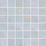 Rococo Blue Porcelain Mosaic Tile - TILE & MOSAIC DEPOT