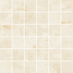 Rococo Ivory Porcelain Mosaic Tile - TILE & MOSAIC DEPOT