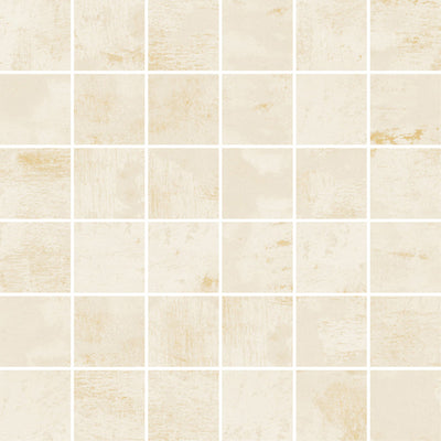 Rococo Ivory Porcelain Mosaic Tile - TILE & MOSAIC DEPOT