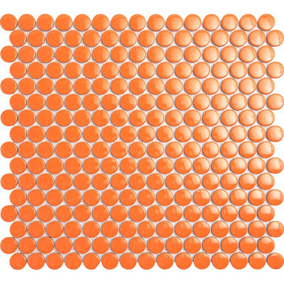 SOLAR FLARE PENNY ROUND MOSAIC TILE - TILE & MOSAIC DEPOT