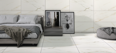 Royal Calacatta 24x48 Polished Rectified Porcelain Tile.