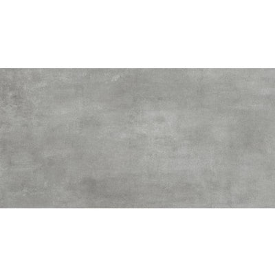 Concrete Gray 24x48 Matt Rectified Italian Porcelain Tile - TILE AND MOSAIC DEPOT