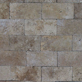 Walnut Travertine 6x12 Paver Tumbled - TILE & MOSAIC DEPOT