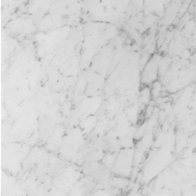 White Carrara Marble 12x12 Polished Tile - TILE AND MOSAIC DEPOT