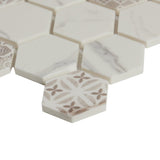 Carrara 1.5″ Hexagon