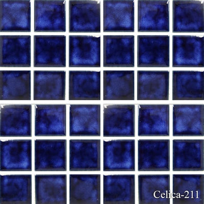 Cel Marble Blue 2 x 2 Pool Tile Series - TILE & MOSAIC DEPOT