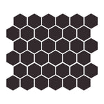 Charcoal 2″ Hexagon Matte