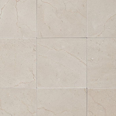 Crema Marfil Select Marble 4x4 Polished Tile - TILE AND MOSAIC DEPOT