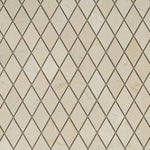 Crema Marfil Marble 1x2 Diamond Honed Mosaic Tile - TILE AND MOSAIC DEPOT