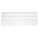 white dolomite baseboard