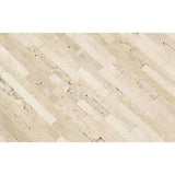 Durango Honed Travertine Small Random Strip Mosaic Tile