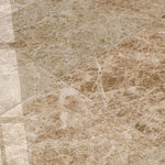 Emperador Light Marble 18x18 Polished Tile - TILE AND MOSAIC DEPOT