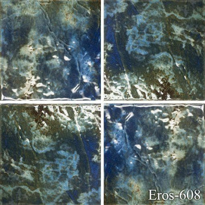 Eros Spring 6 x 6 Pool Tile Series.