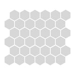 Gray 2″ Hexagon Matte