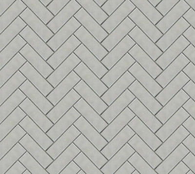 Silver Cloud Glazed Herringbone Porcelain Mosaic Tile - TILE & MOSAIC DEPOT