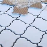 white lantern porcelain mosaic tile