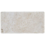 Ivory Travertine 3x6 Tumbled Tile - TILE & MOSAIC DEPOT