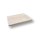 Ivory Travertine 16x24 5cm Eased Edge Tumbled Pool Coping - TILE & MOSAIC DEPOT