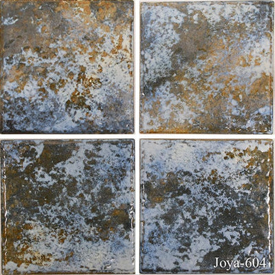 Joya Cotto 6 x 6  Pool Tile Series - TILE & MOSAIC DEPOT