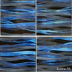 Kawa Smokey Blue  6 x 6 Pool Tile - TILE & MOSAIC DEPOT