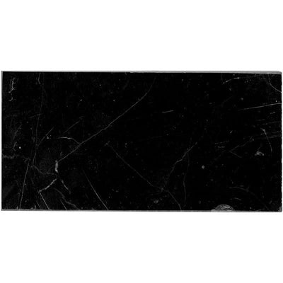 Nero Marquina Marble 3x6 Polished Tile - TILE AND MOSAIC DEPOT