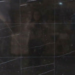 Nero Marquina Marble 18x18 Polished Tile - TILE & MOSAIC DEPOT