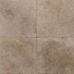 Noce Travertine 16x16 3cm Tumbled Paver - TILE & MOSAIC DEPOT