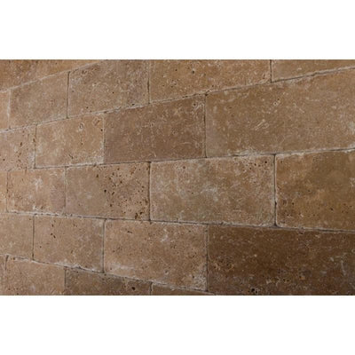 Noce Travertine 3x6 Tumbled Tile - TILE & MOSAIC DEPOT