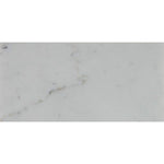 Asian Statuary (Oriental White) Marble 4x12 Honed Tile - TILE AND MOSAIC DEPOT