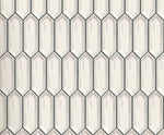 Ivory Ivy Picket Glazed Porcelain Mosaic Tile - TILE & MOSAIC DEPOT