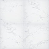 Praia Carrara 24x24 2 cm Porcelain Paver - TILE & MOSAIC DEPOT