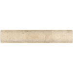 1 x 6 Honed Durango Travertine Quarter Round Trim.