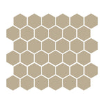 Sand 2″ Hexagon Matte