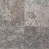 Silver Travertine 3 cm 12x12 Tumbled Paver - TILE AND MOSAIC DEPOT