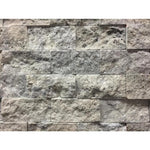 Silver Travertine 2x4 Split Face Mosaic Tile - TILE AND MOSAIC DEPOT