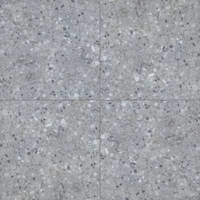 Terrazo Gris 24x24 2 cm Porcelain Paver - TILE & MOSAIC DEPOT