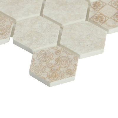 Travertine 1.5″ Hexagon