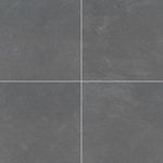 Vulkon Nero 24x24 2 cm Porcelain Paver - TILE & MOSAIC DEPOT